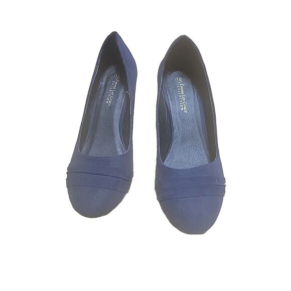 Emma Lee Grace Blue Wedge Womens Size 10 - Picture 2 of 5